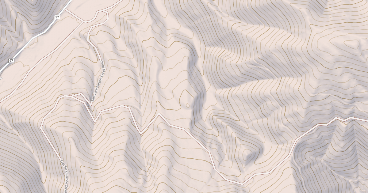 Map preview of PARDEE FLAT (EAST SIDE PARDEE)