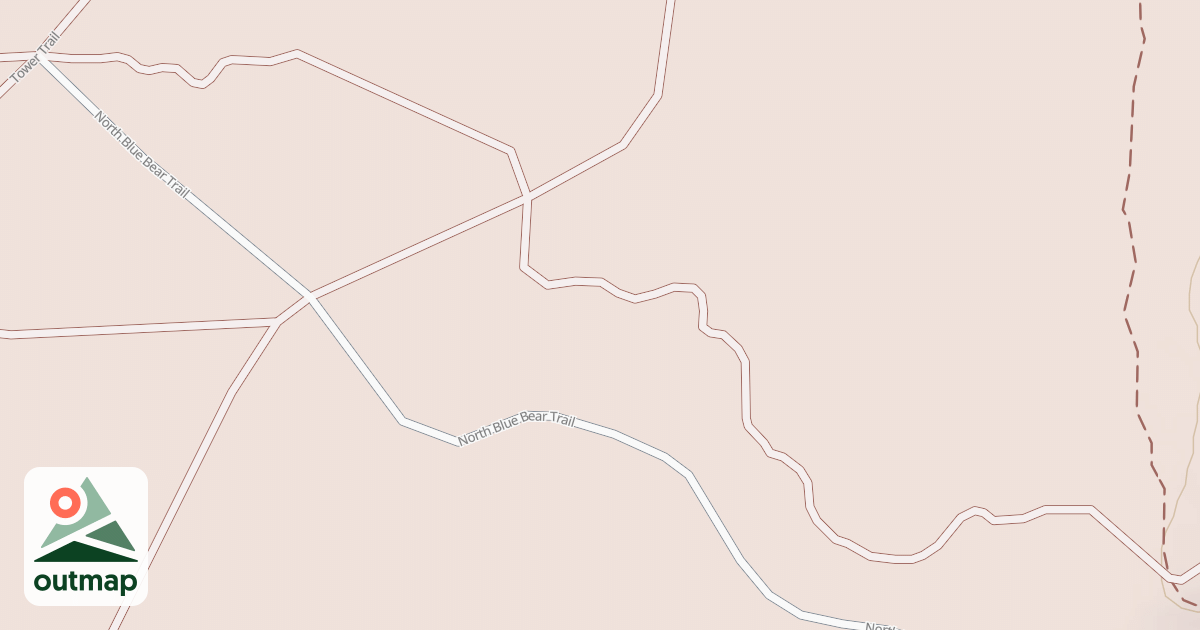 Map of Frederic Trail