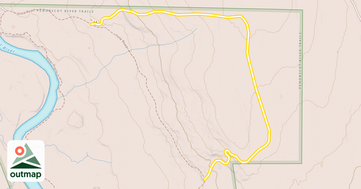 Map of Long Meadow Hill Trail