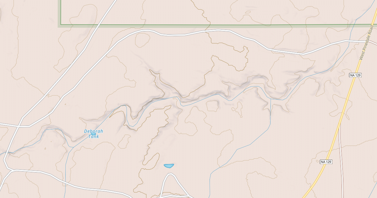Map preview of USFS National Forest System Roads {29A54197-9B45-4A8B-A311-2541C0D37FB9}