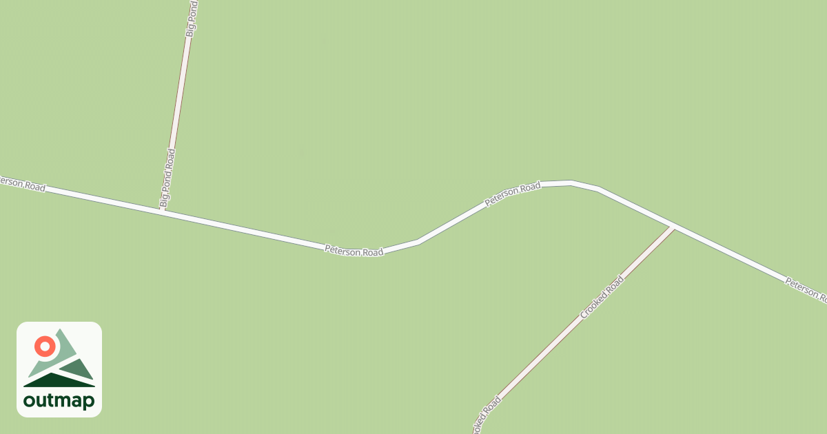 Map of Lake George State Forest Trail