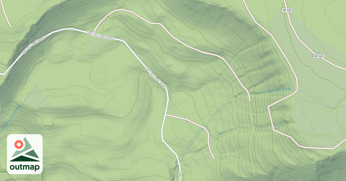 Map of USFS National Forest System Roads {CF009F83-2CA8-4ADE-A89C-1E1744C43325}