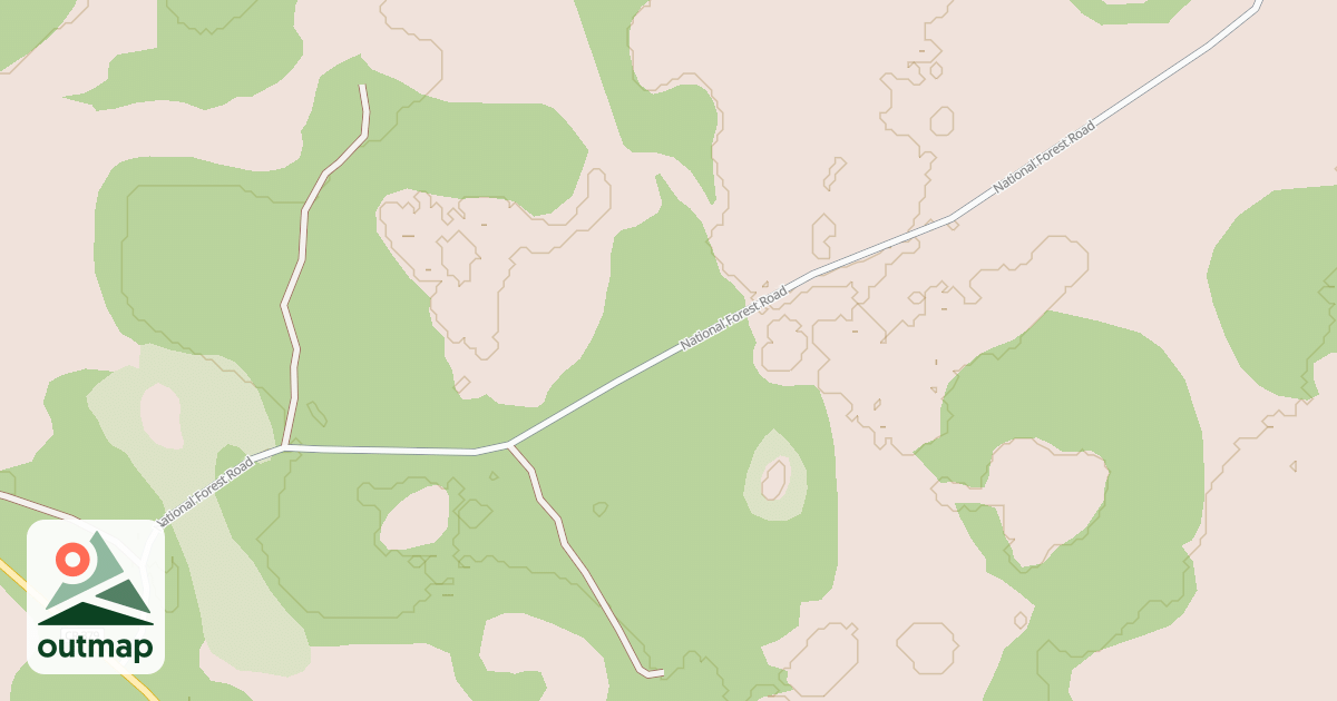 Map of ROWLETTS CREEK