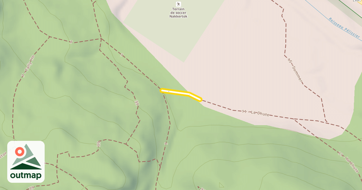 Map of 11 - La Chute