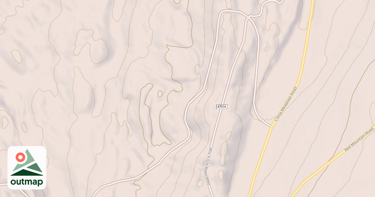 Map of DEADHORSE-A