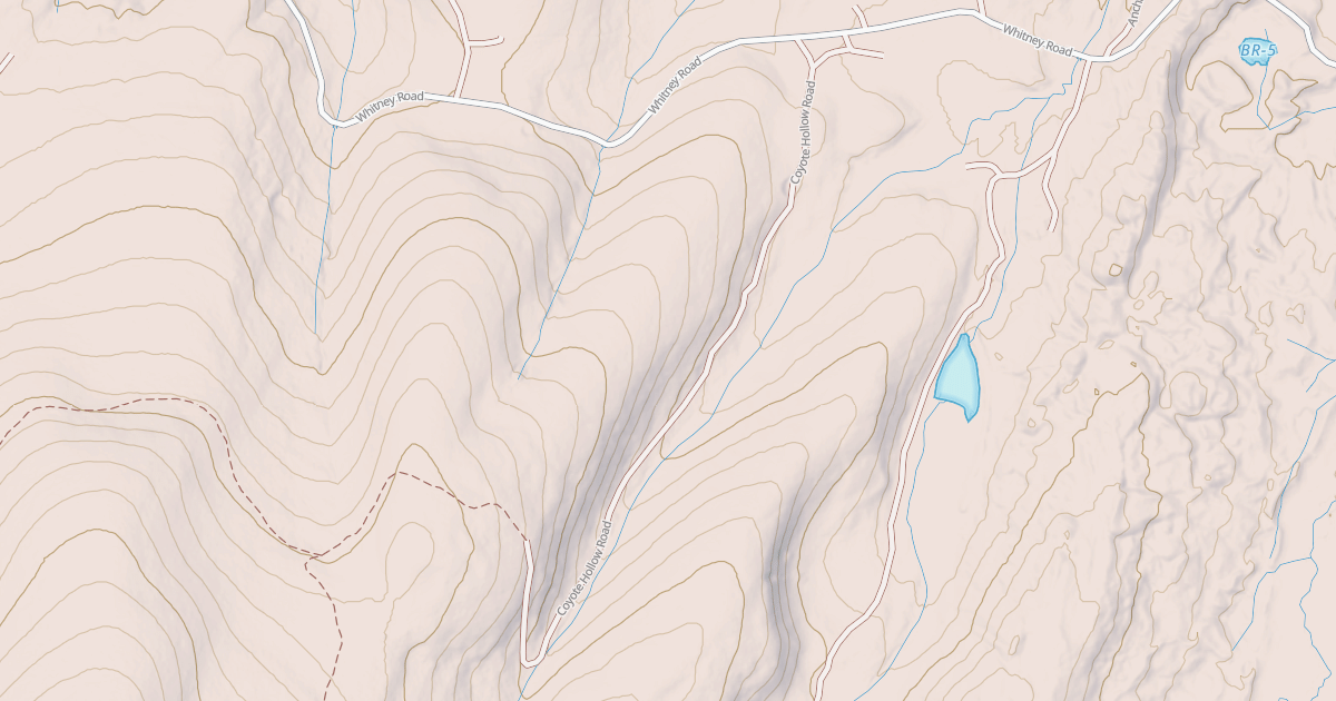Map preview of COYOTE HOLLOW