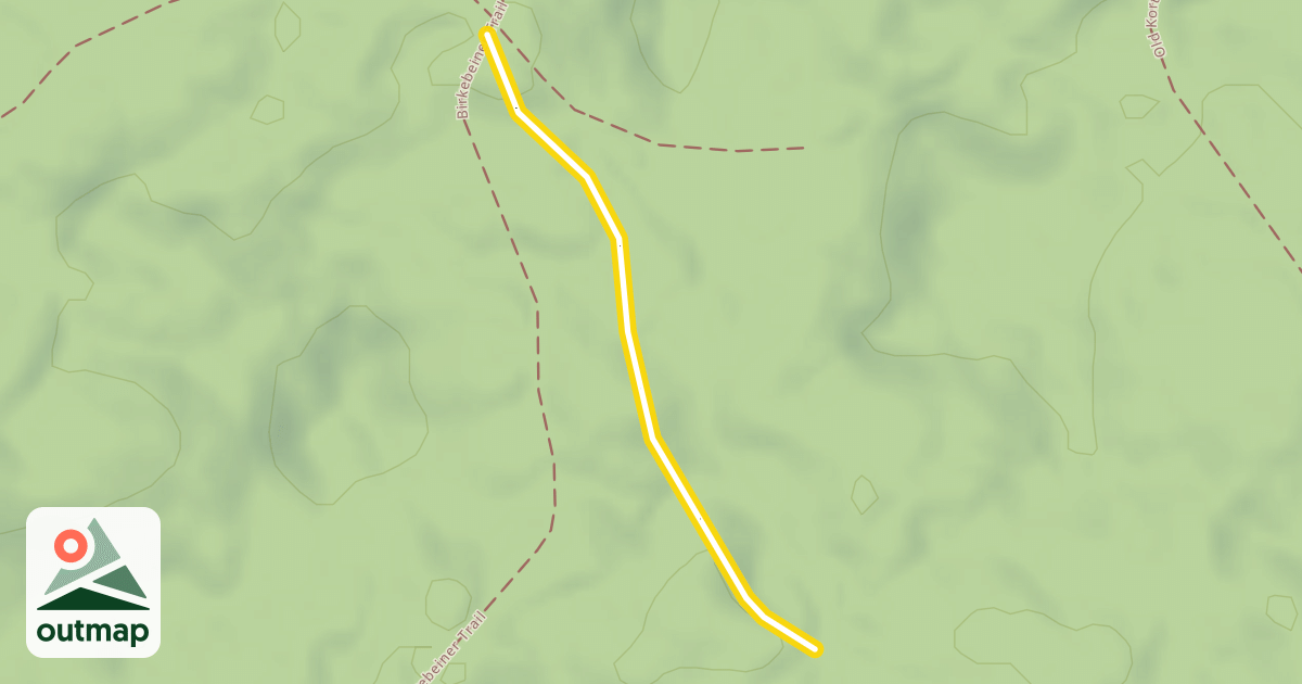 Map of North End Classic Trail