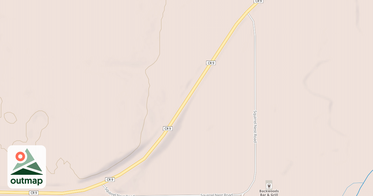 Map of Schoolcraft Trail : Paul Bunyan State Forest
