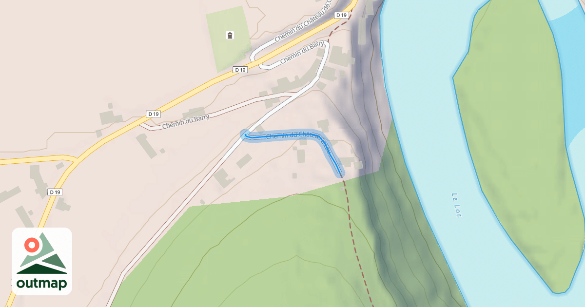Map of Chemin du Château d'Eau