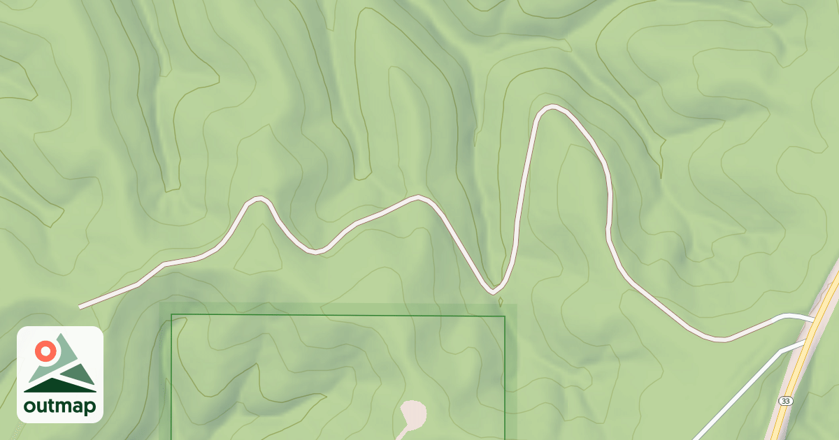 Map of DAVIS CREEK