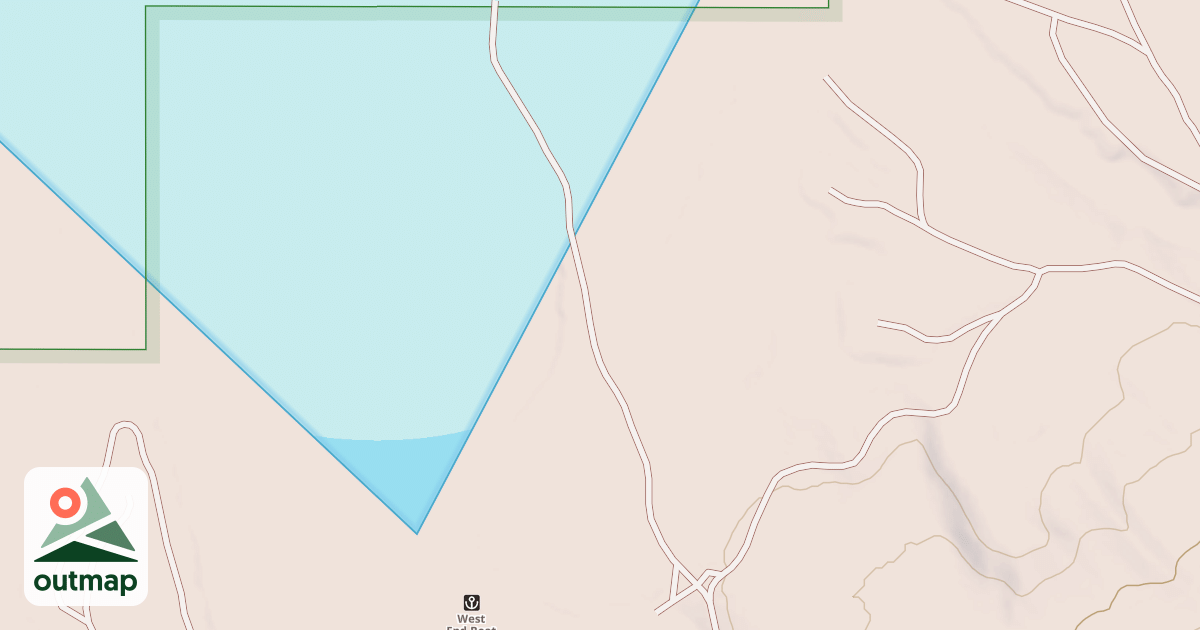 Map of WEST END SPUR B