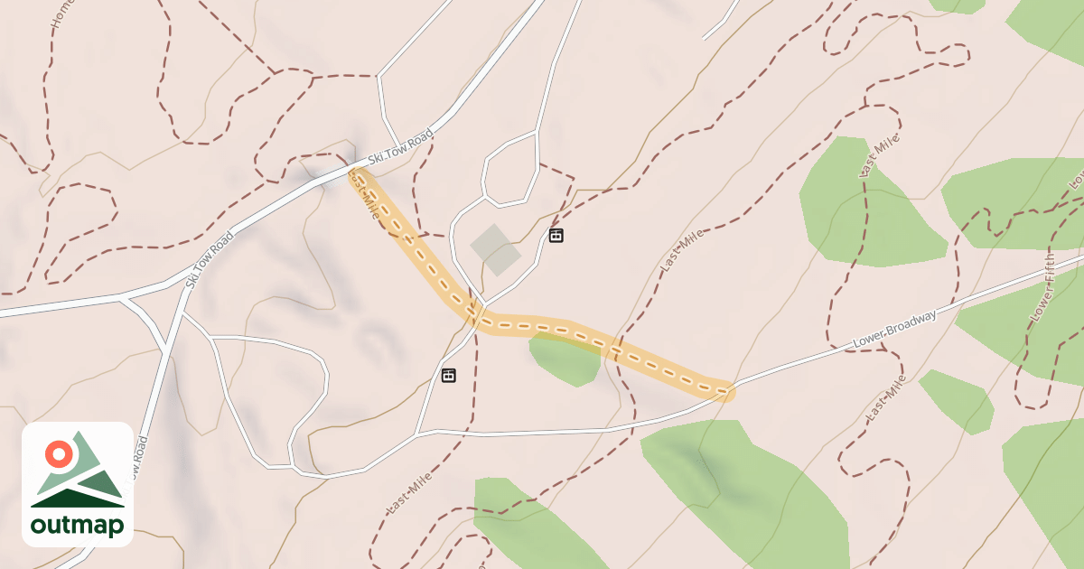 Map of Skin Track