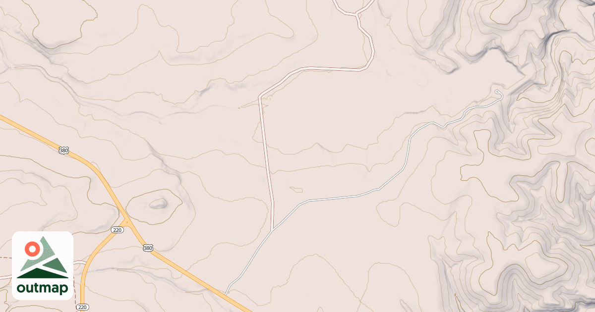 Map of Cz 883: Salado Well