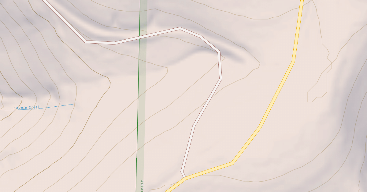Map preview of COYOTE CR