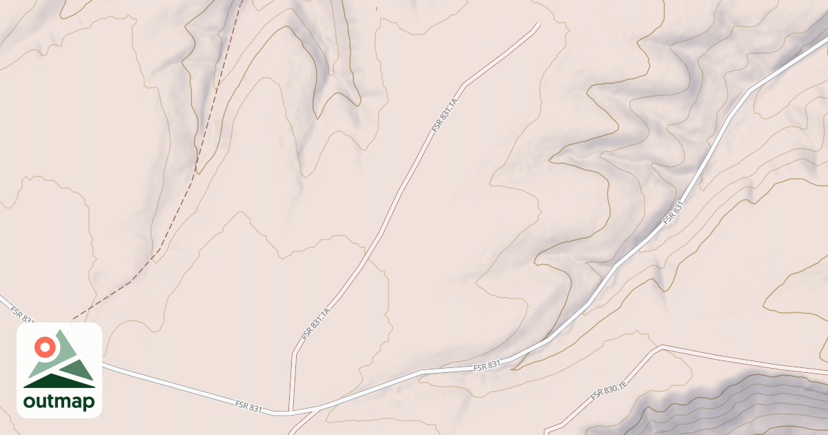 Map of MIDDLE REDWATER BR 1A