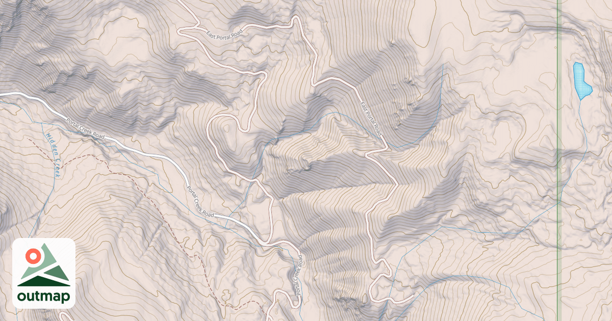 Map of EAST PORTAL