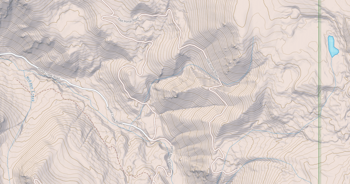 Map preview of EAST PORTAL