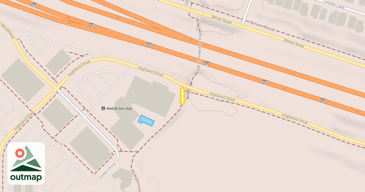 Map of 224 Connector Trail