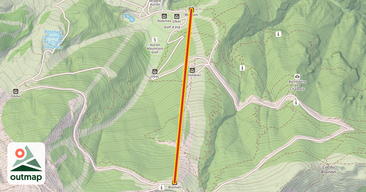Map of Blainon