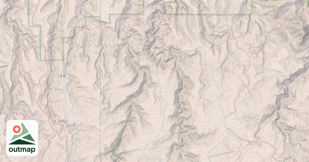 Map of BEAR RIDGE