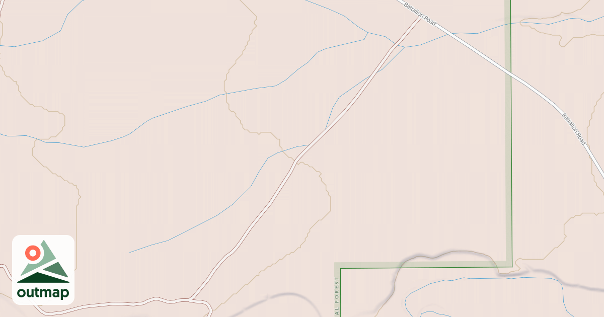 Map of USFS National Forest System Roads {D78C0C00-AD3F-49D9-B1EA-5E3A340D5D4E}