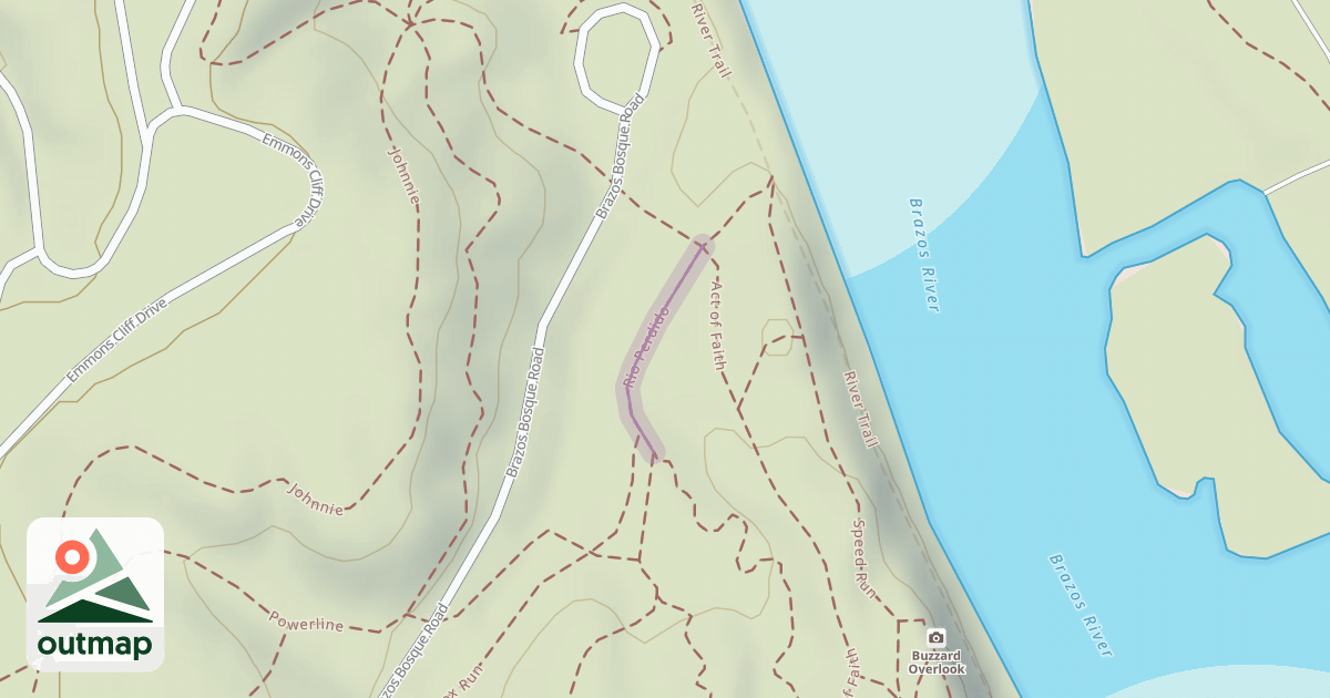 Map of Rio Perdido