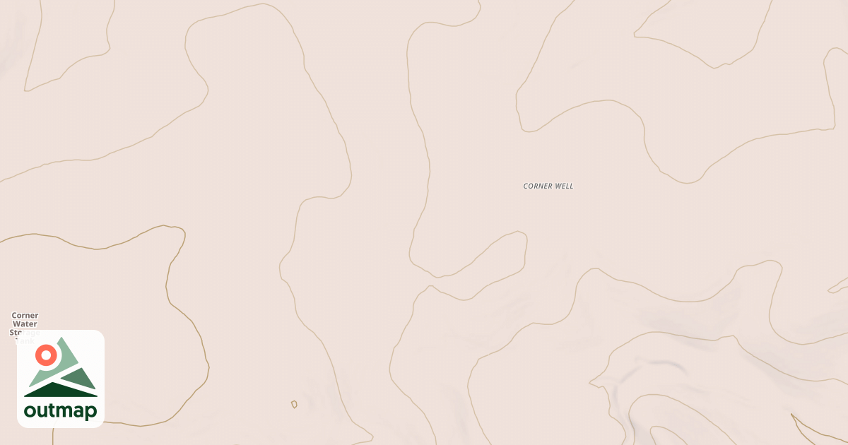 Map of CORNER WELL