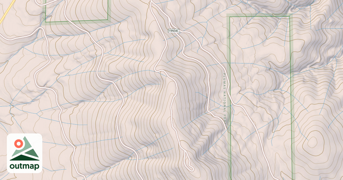Map of PIKE CO LO SPUR B