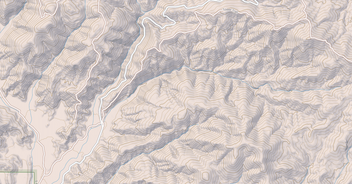 Map preview of USFS Motor Vehicle Use Map Trails 6850