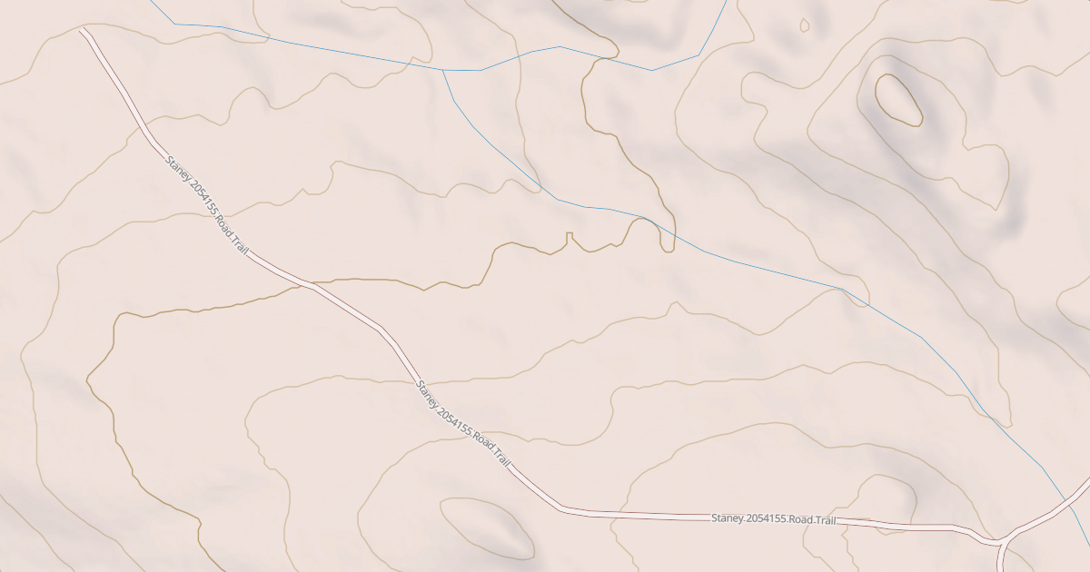 Map preview of STANEY 2054155 ROAD