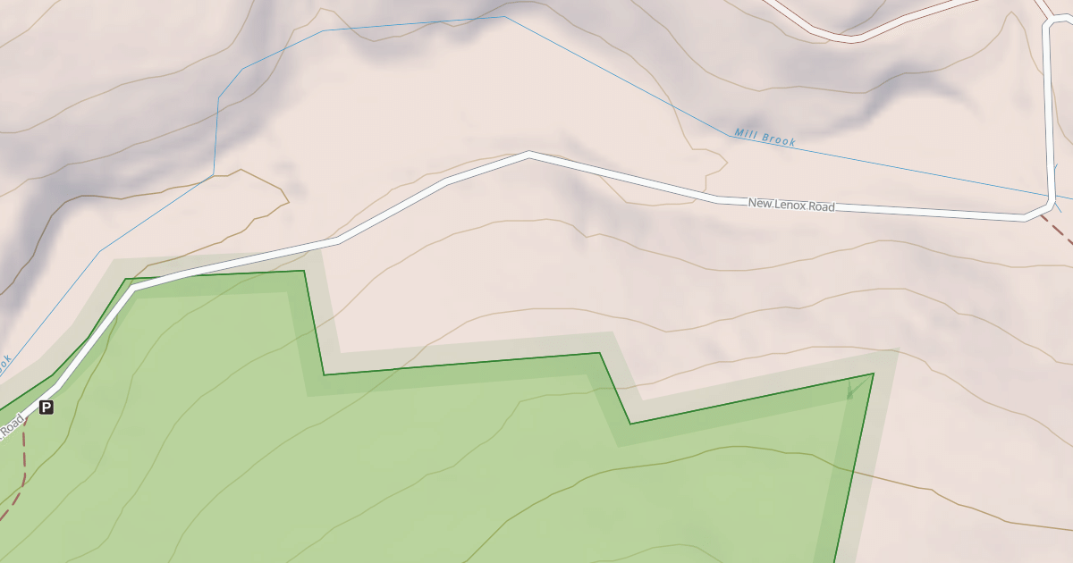 Map preview of New Lenox Road