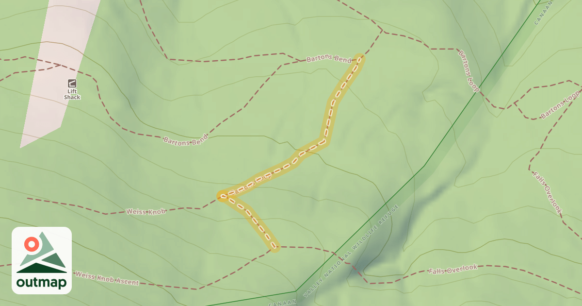 Map of Bartons Loop