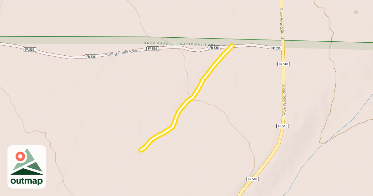 Map of Branson Loop
