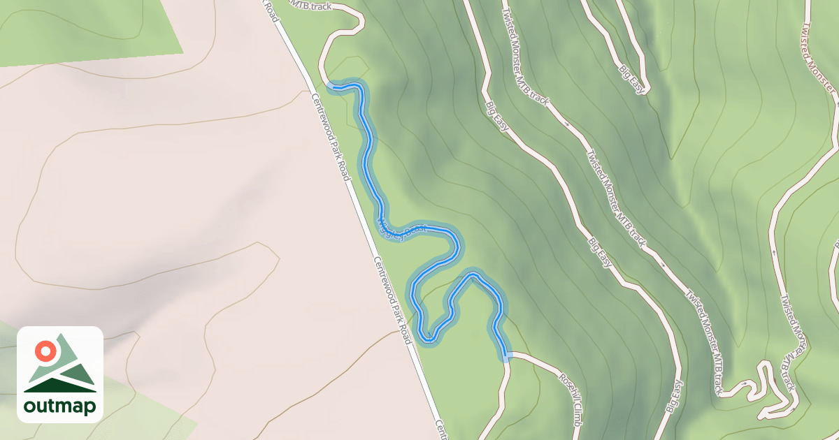 Map of Wiggley Beast