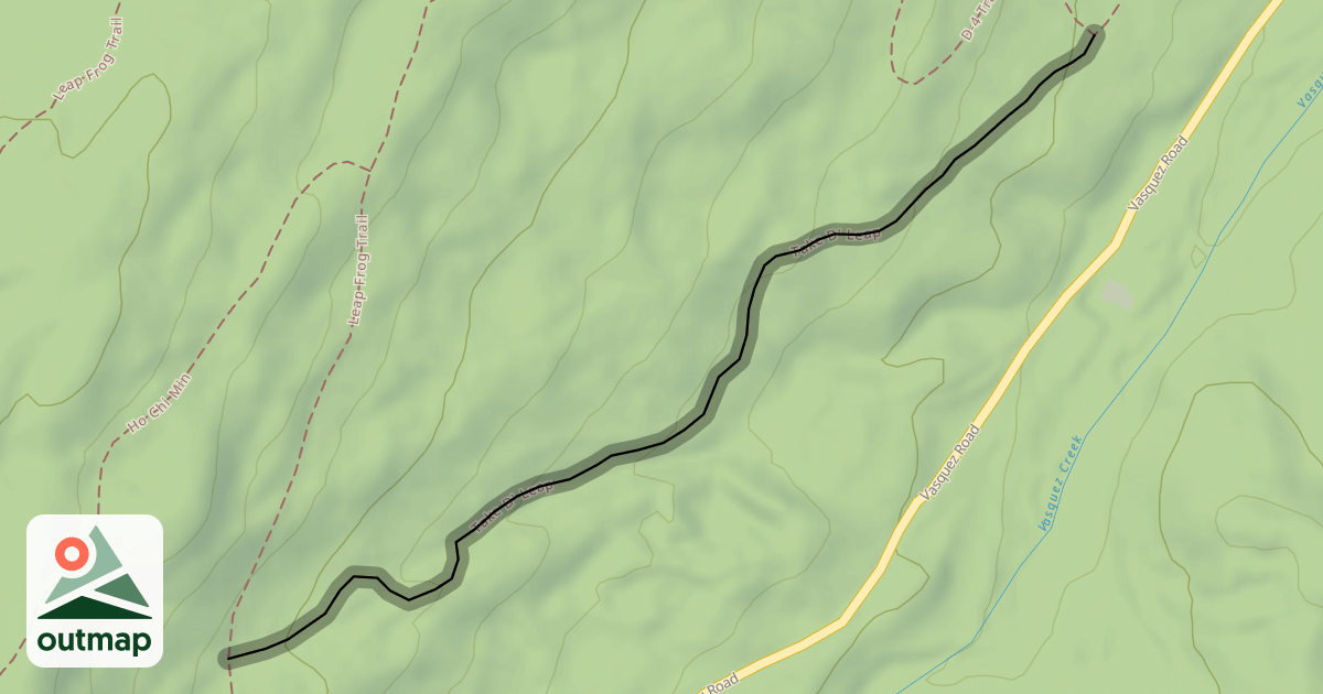 Map of Take D' Leap