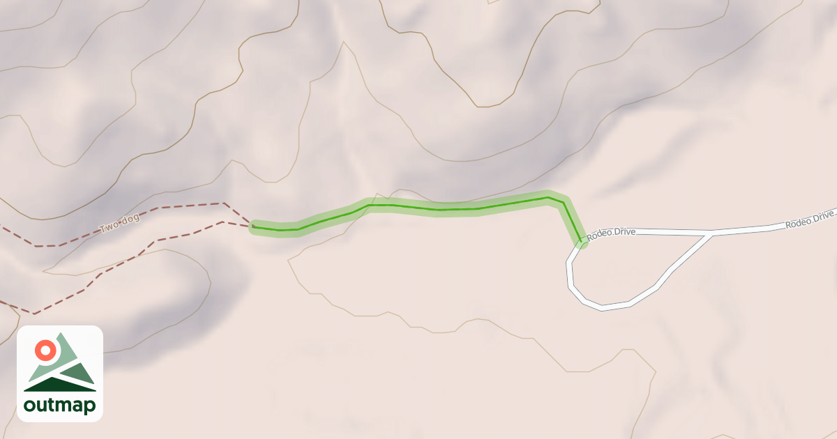 Map of Nadya's Trail