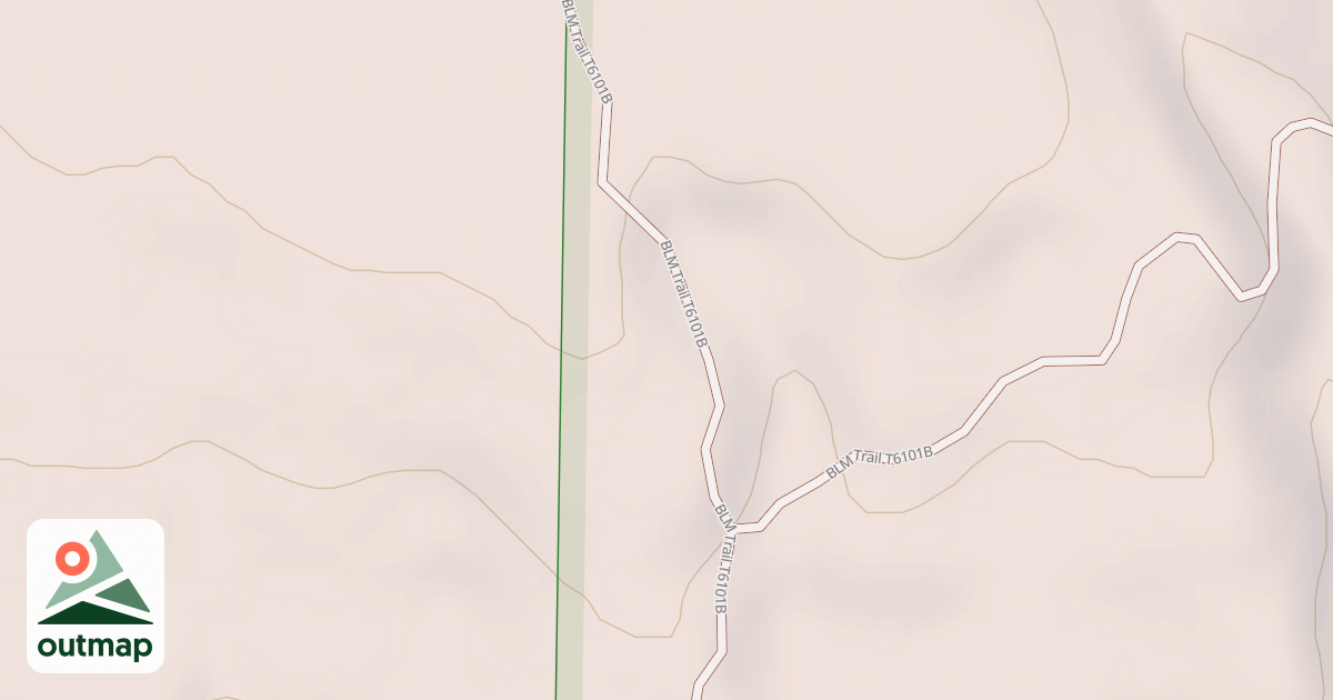 Map of Blm T6101b