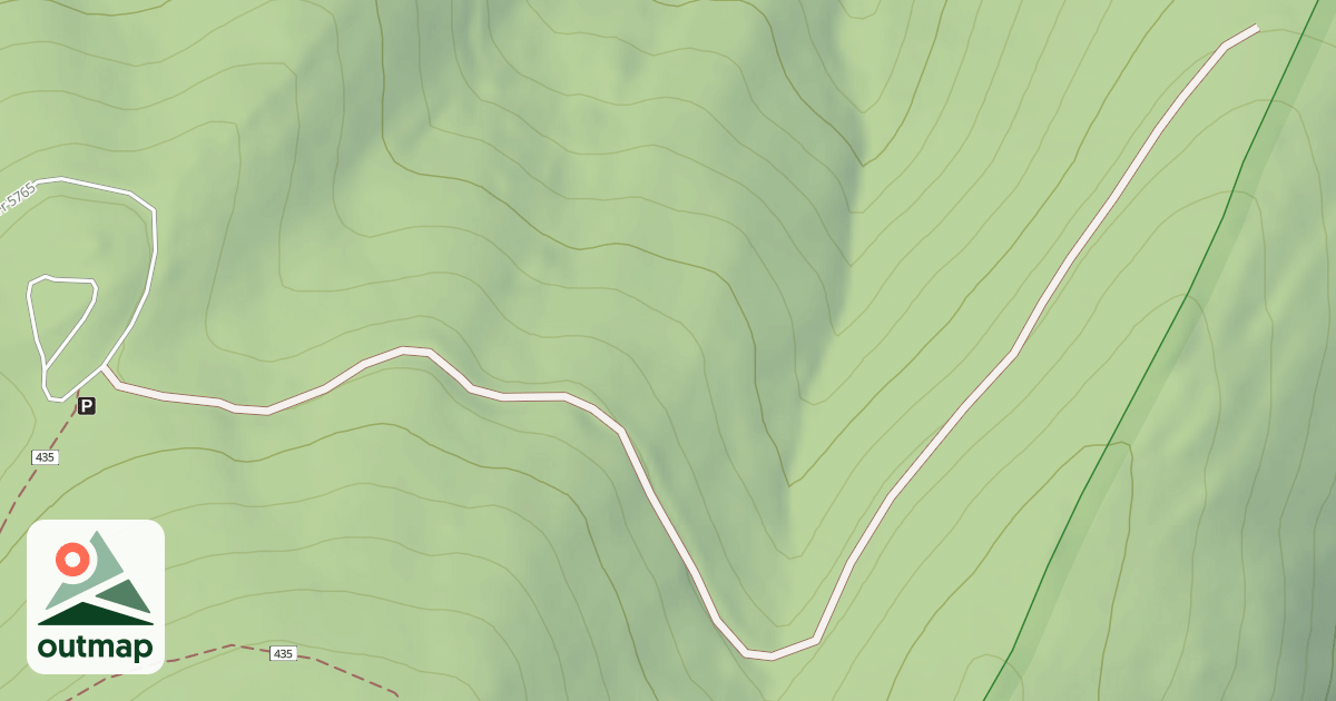 Map of (FDR) VAPOR CREEK