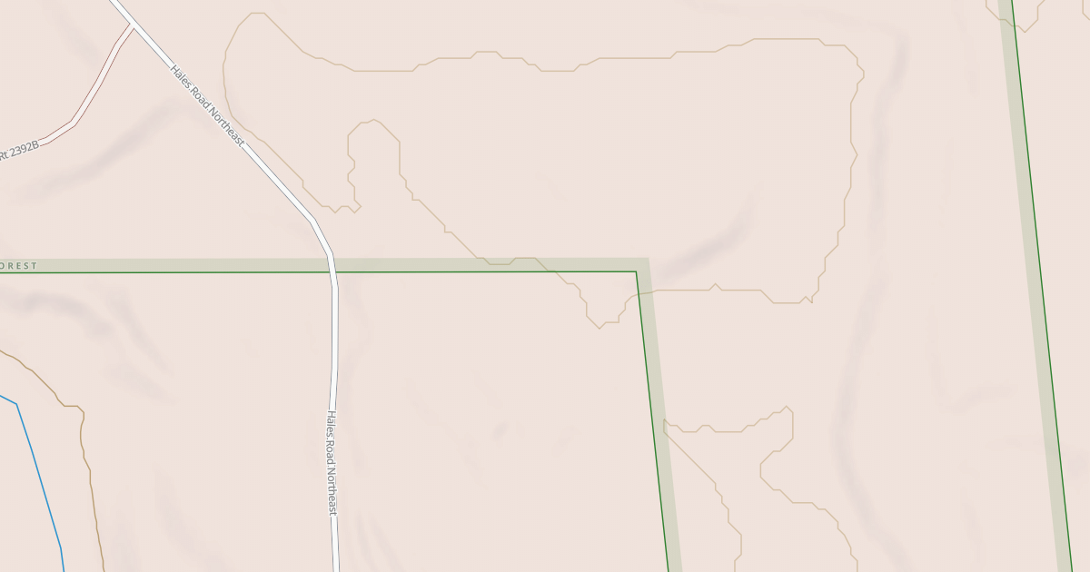 Map preview of HALES SPUR A