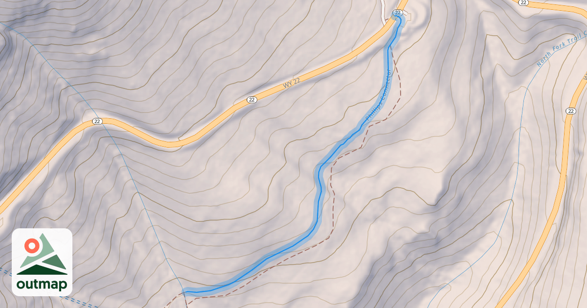 Map of Phillips Connector
