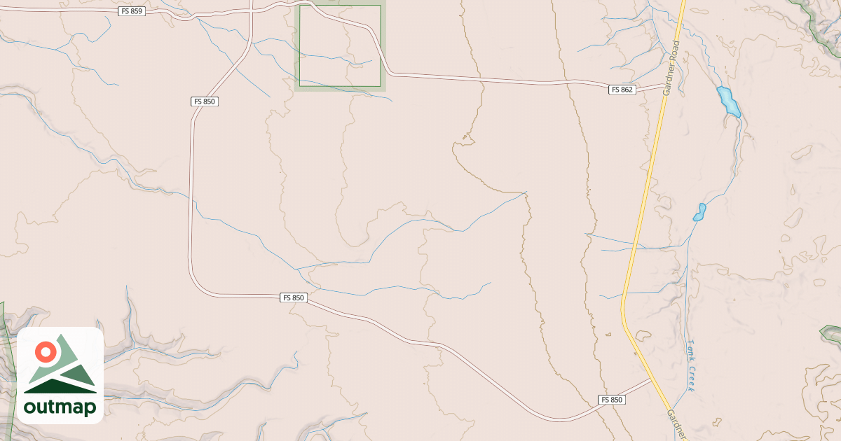 Map of FDR850