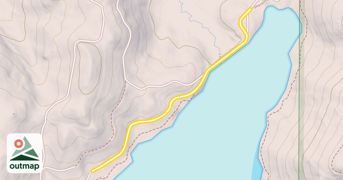 Map of Ve Trail