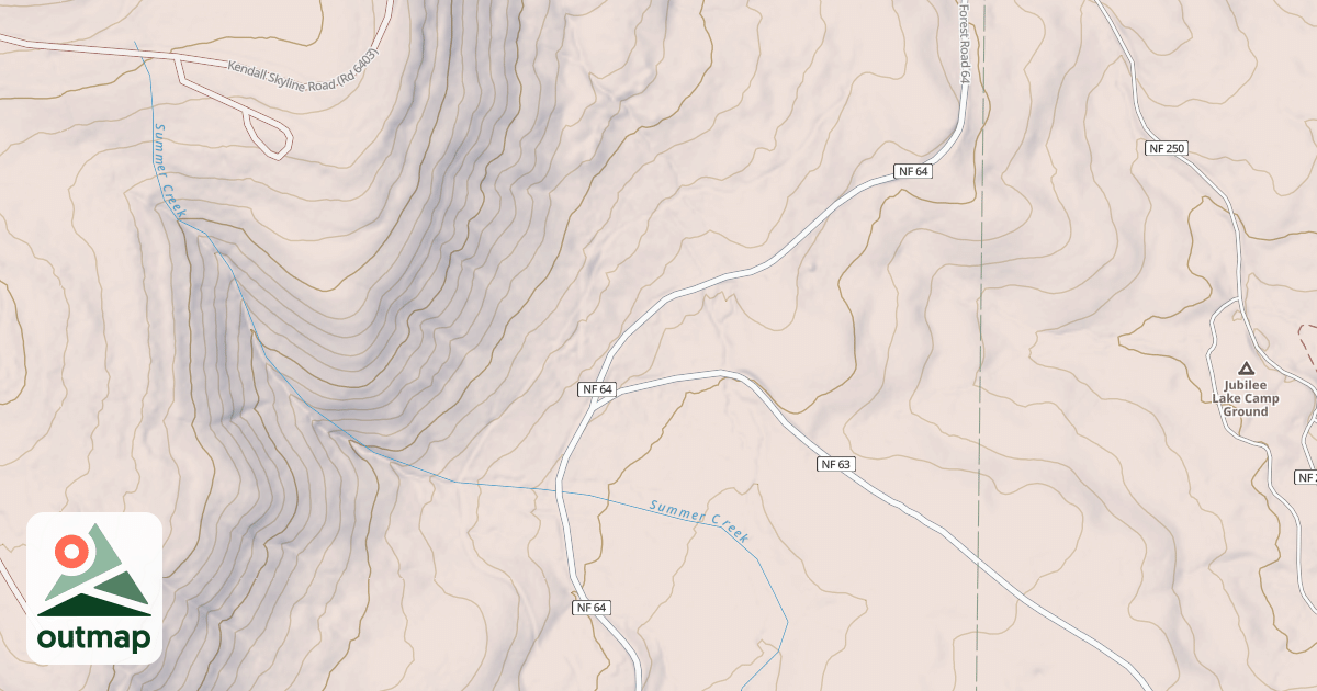 Map of USFS Motor Vehicle Use Map Roads {9AC59FF2-6F21-4168-B469-ABA8AA66576F}