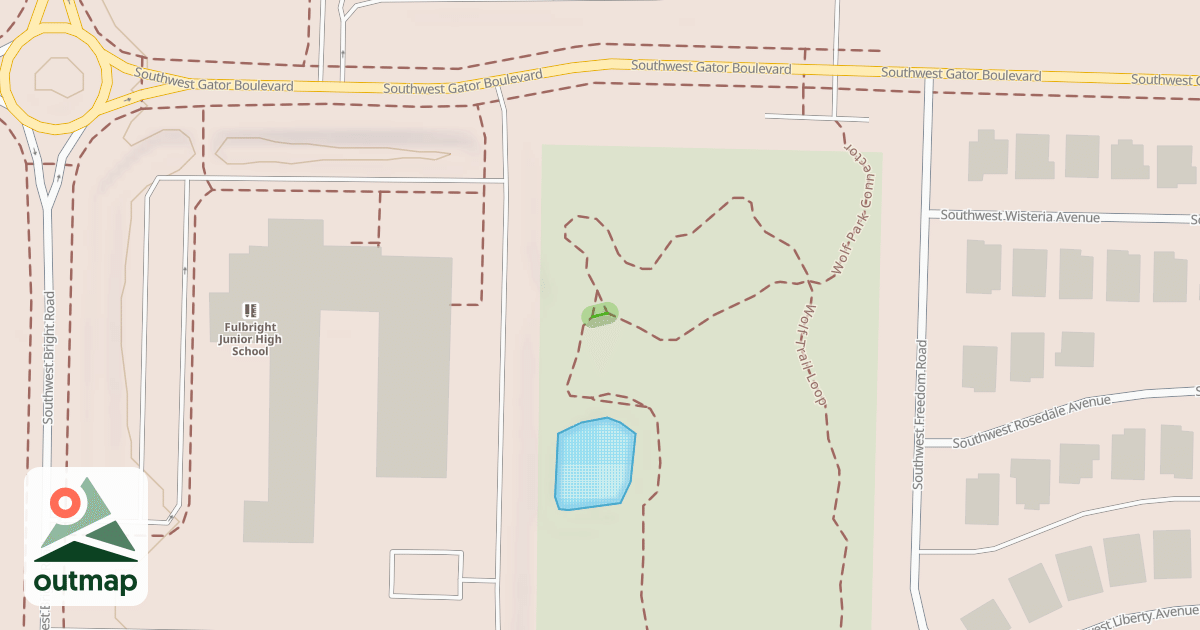 Map of Wolf-Cub Crossing
