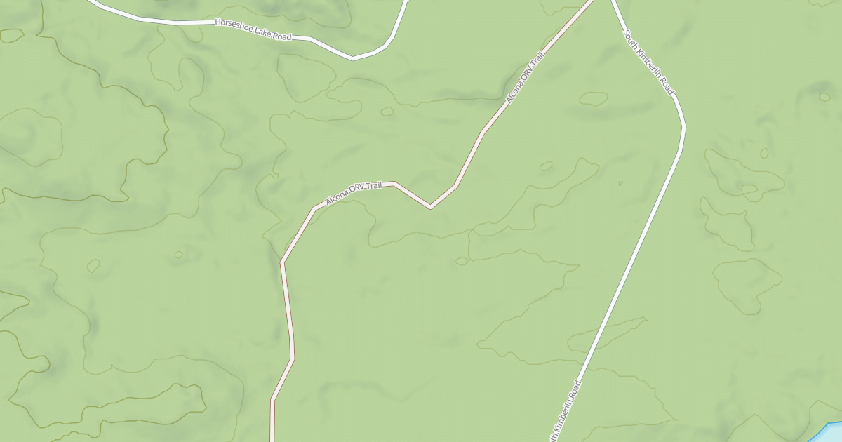 Map preview of ALCONA ATV TRAIL