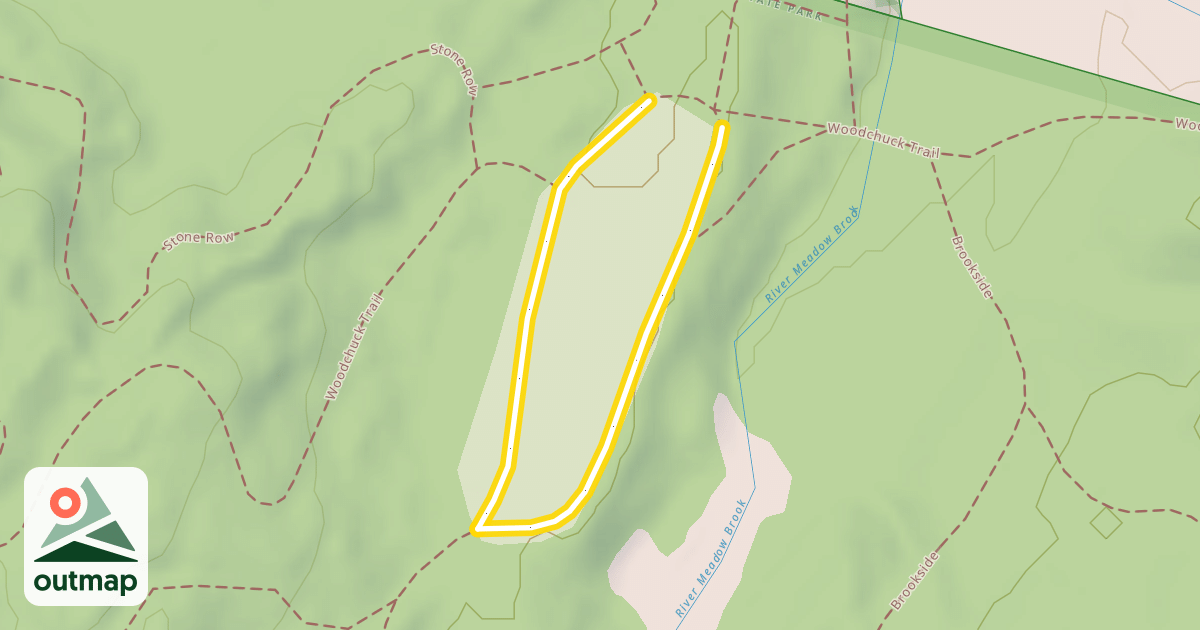 Map of East Farm Trail