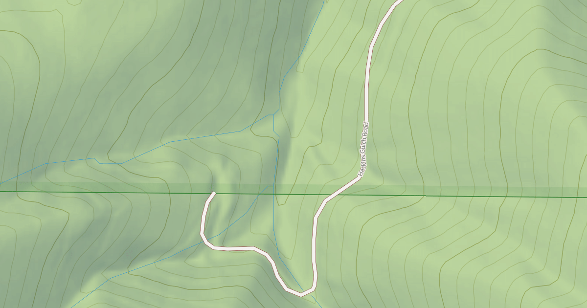 Map preview of HASKINS GULCH