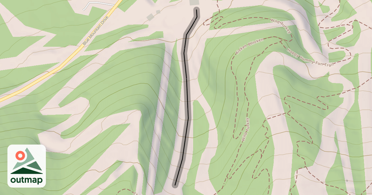 Map of Lower Main Street