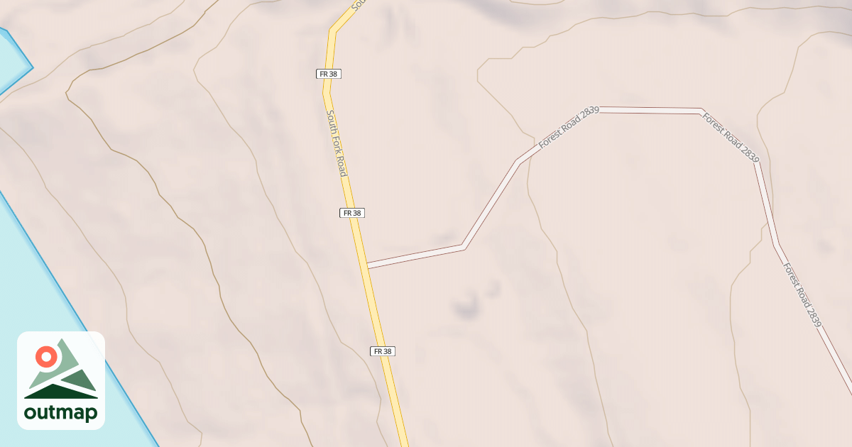 Map of HOKE CREEK LOOP
