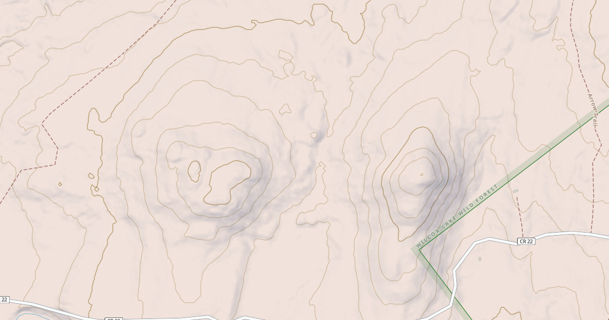 Map preview of Oxbow Trail